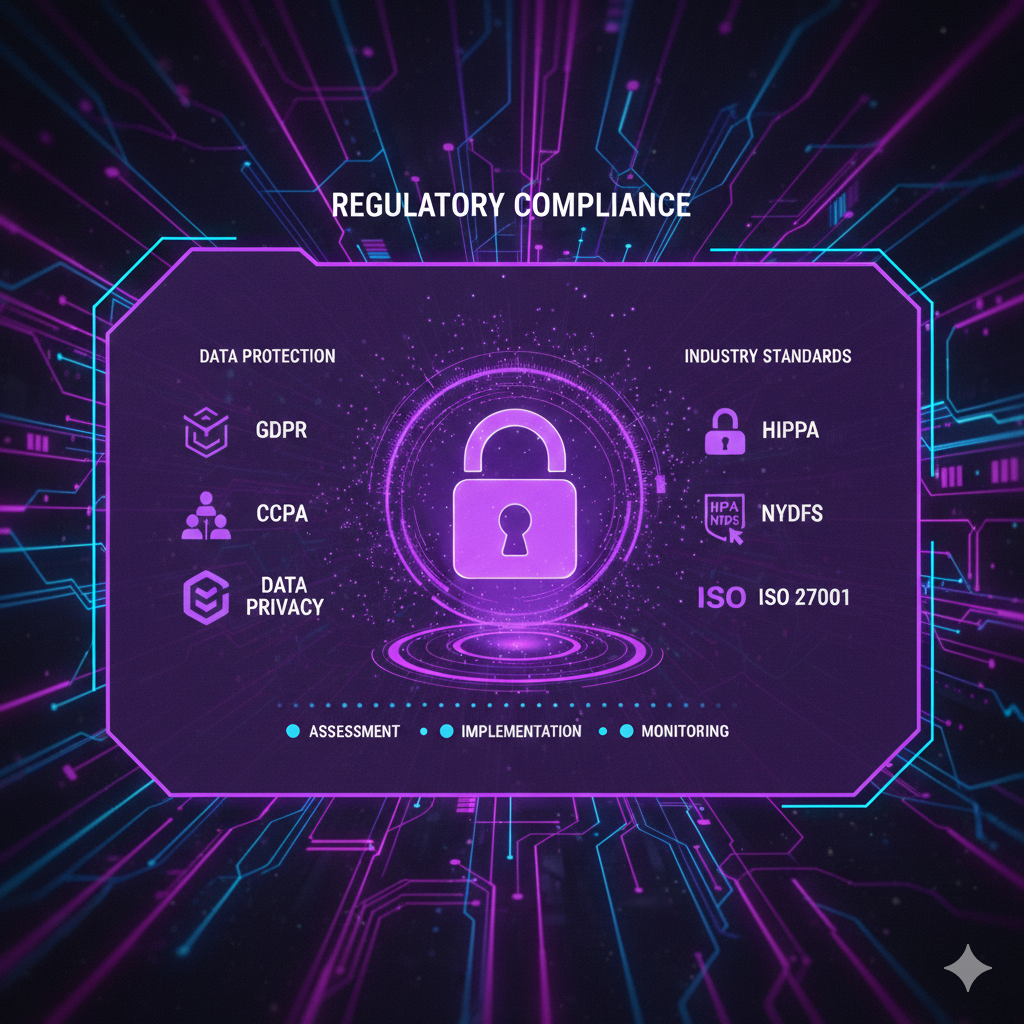 Regulatory Compliance - GDPR, HIPAA, CCPA